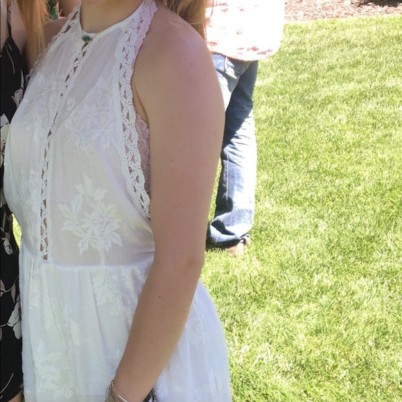 tobi white halter romper - Picture 3 of 3